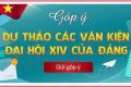 Thông báo về việc góp ý dự thảo các văn kiện Đại hội XIV của Đảng thông qua ứng dụng VNeID